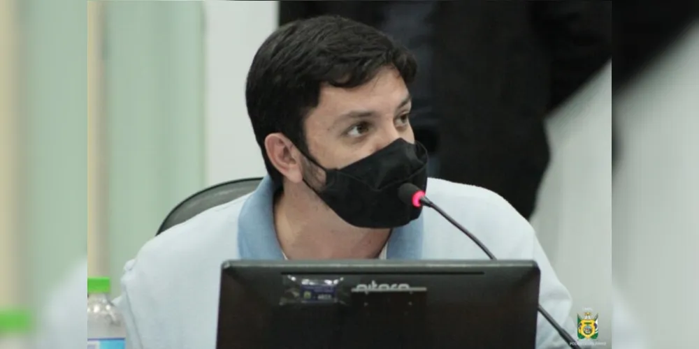 Vereador de Ponta Grossa, Edelmar Pimentel (PSB).