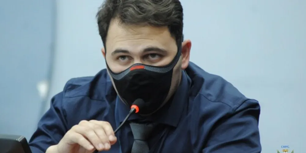 Felipe Passos (PSDB), vereador de Ponta Grossa.