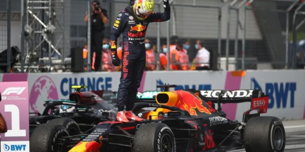 Max Verstappen é o líder da Fórmula 1.