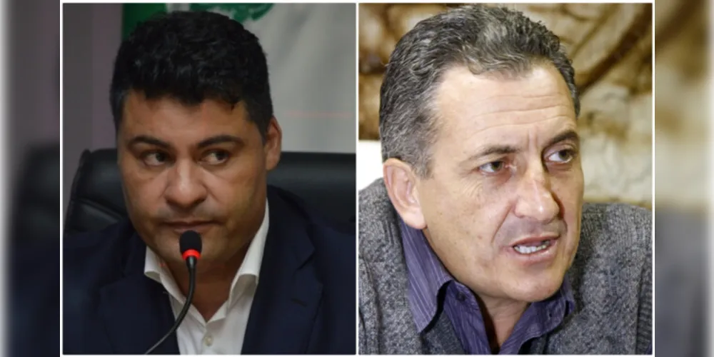 Ex-prefeitos Marcelo Rangel e Jocelito Canto.