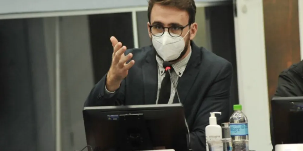 Vereador de Ponta Grossa, Geraldo Stocco Filho (PSB).