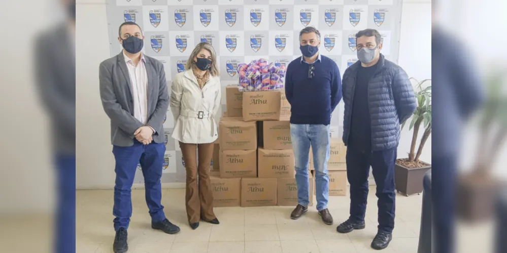 A doação foi feita pela parceria entre SMCSP e Depen