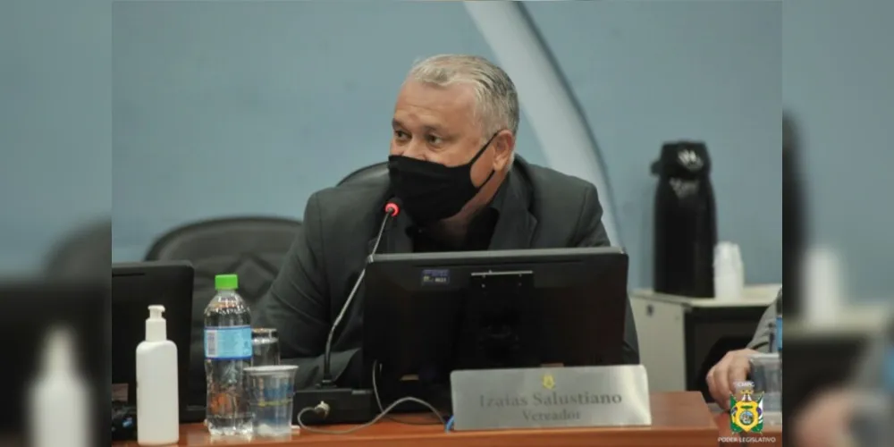 Vereador de Ponta Grossa, Izaías Salustiano (PSB).