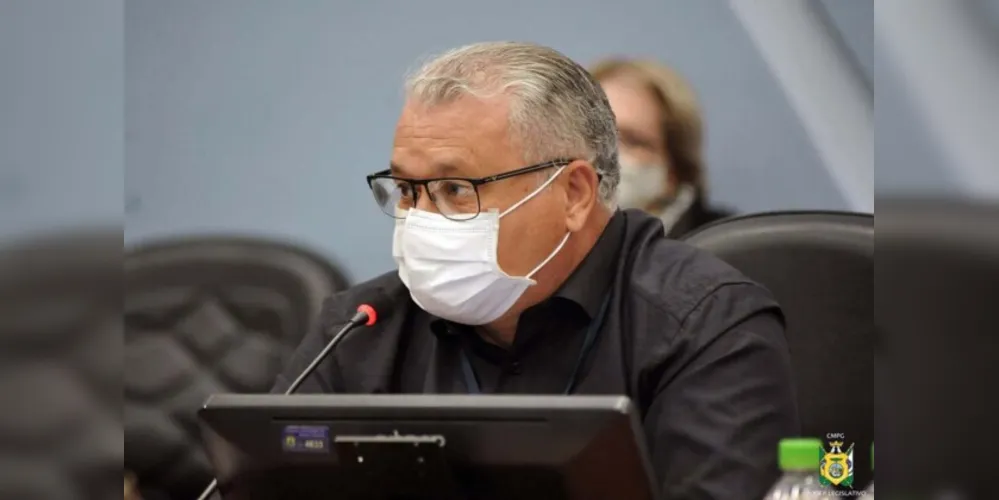 Vereador de Ponta Grossa, Izaías Salustiano (PSB).