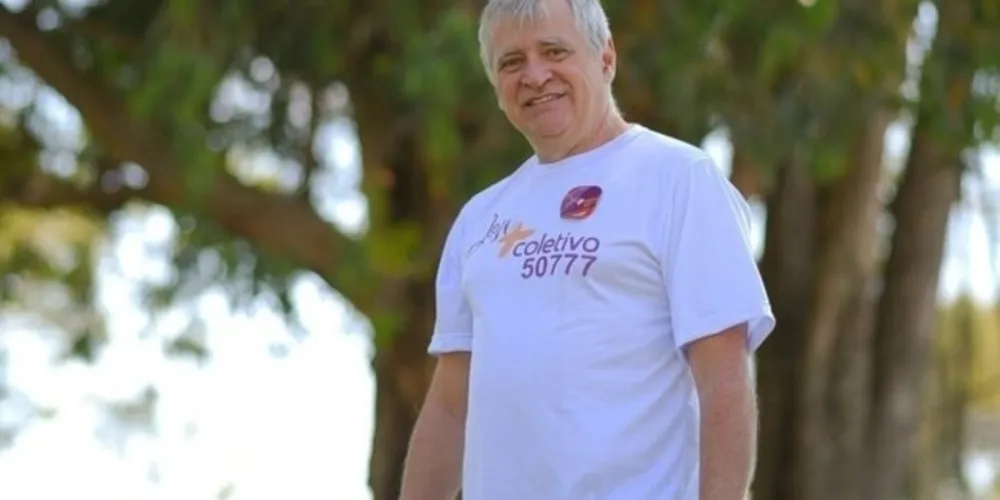 João Luiz Stefaniak, co-vereador do Mandato Coletivo do PSOL.