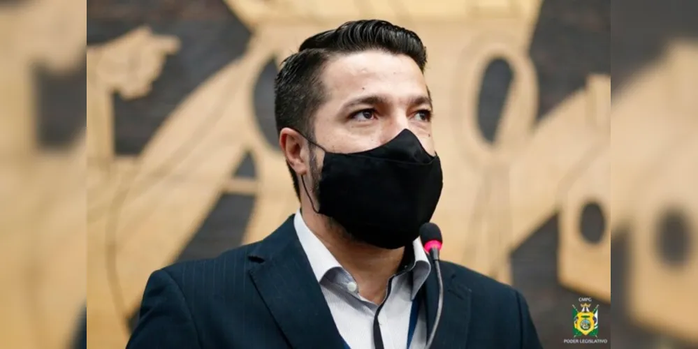 Vereador de Ponta Grossa, Leandro Bianco (Republicanos).