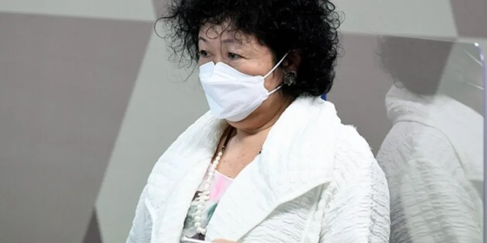 Nise Yamaguchi prestou depoimento nesta terça-feira (1º), na CPI da Pandemia.