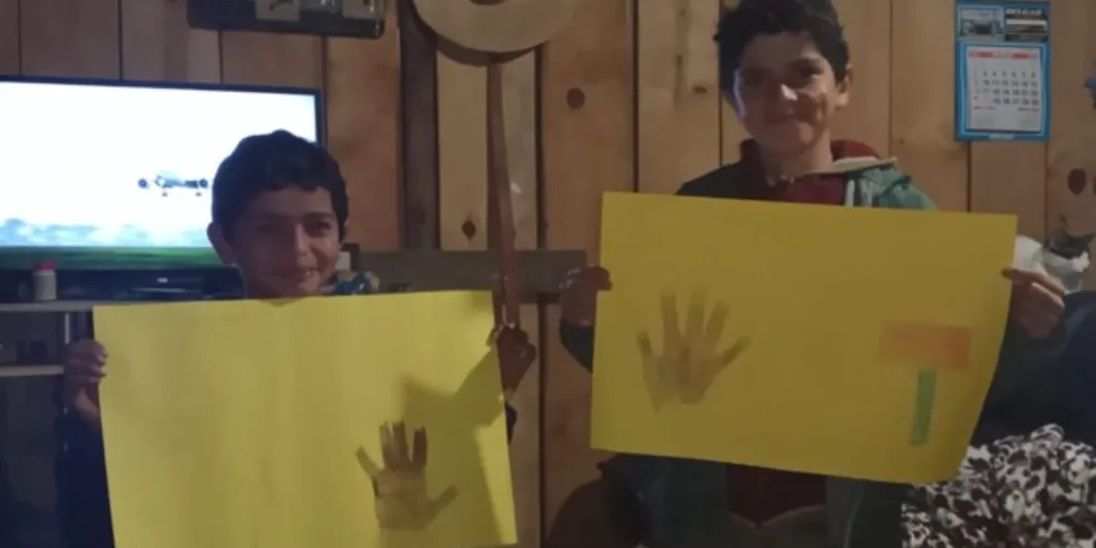 Alunos produziram cartazes acerca do tema