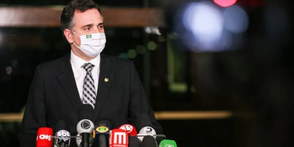 Presidente do Senado, senador Rodrigo Pacheco.