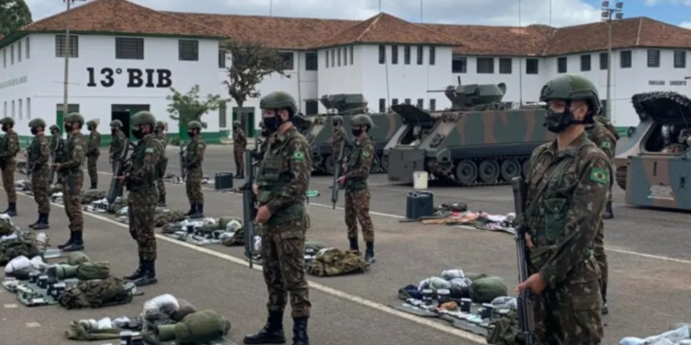 Generais também conhecerão a Força de Prontidão da 5ª Brigada.