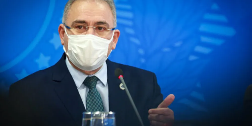 Ministro da Saúde do Brasil, Marcelo Queiroga.