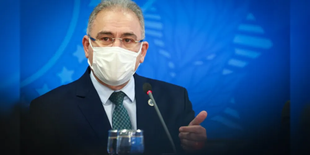 Ministro da Saúde do Brasil, Marcelo Queiroga.