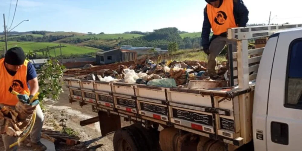  Inciativa da Secretaria Municipal de Meio Ambiente busca ampliar o recolhimento de entulhos na cidade