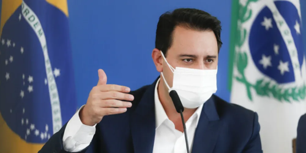 Governador do Paraná, Carlos Massa Ratinho Junior (PSD).