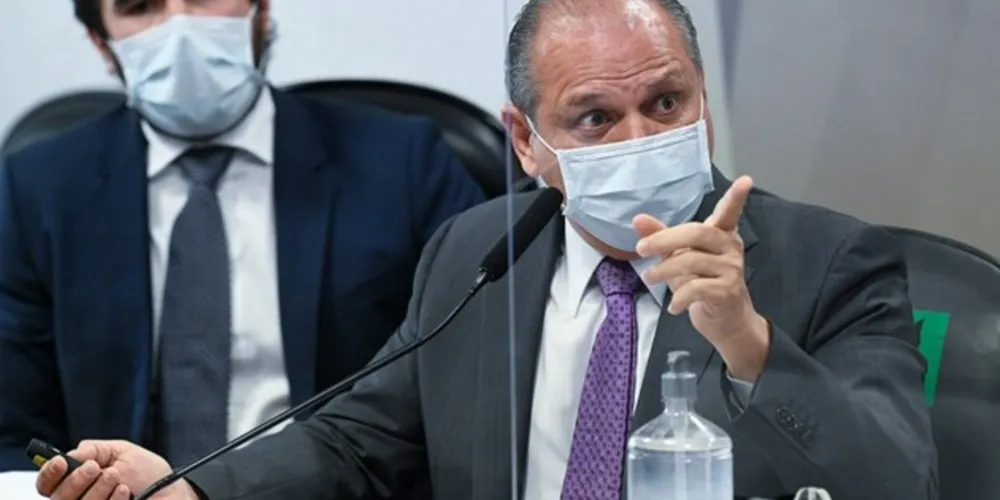 Deputado federal Ricardo Barros (PP) prestou depoimento na CPI da Covid.