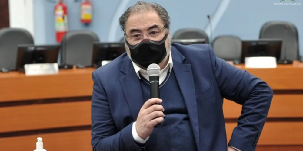 Ex-secretário de Administração de Ponta Grossa, Ricardo Luiz Torquato Linhares.