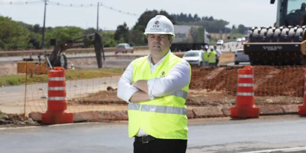 Mauro Bertelli destaca o trabalho diário de manutenção que é realizado nas vias 