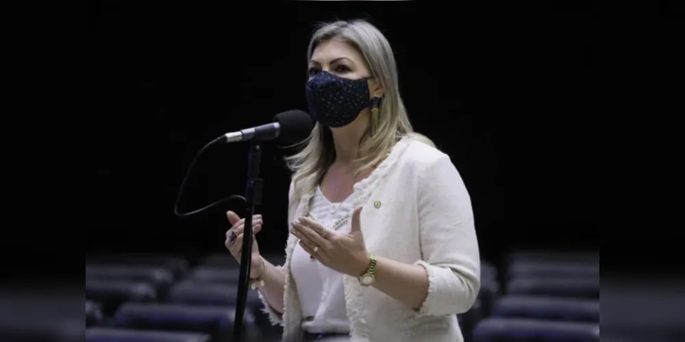 Deputada federal Aline Sleutjes (PSL).