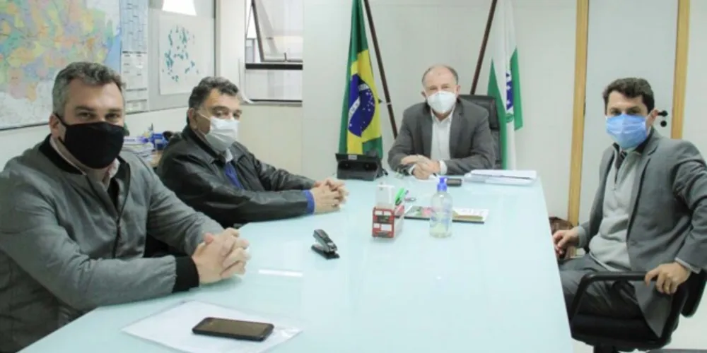 Prefeito Dr. Márcio Matos (PDT) esteve em Curitiba para participar de reuniões e alinhar propostas em prol da cidade