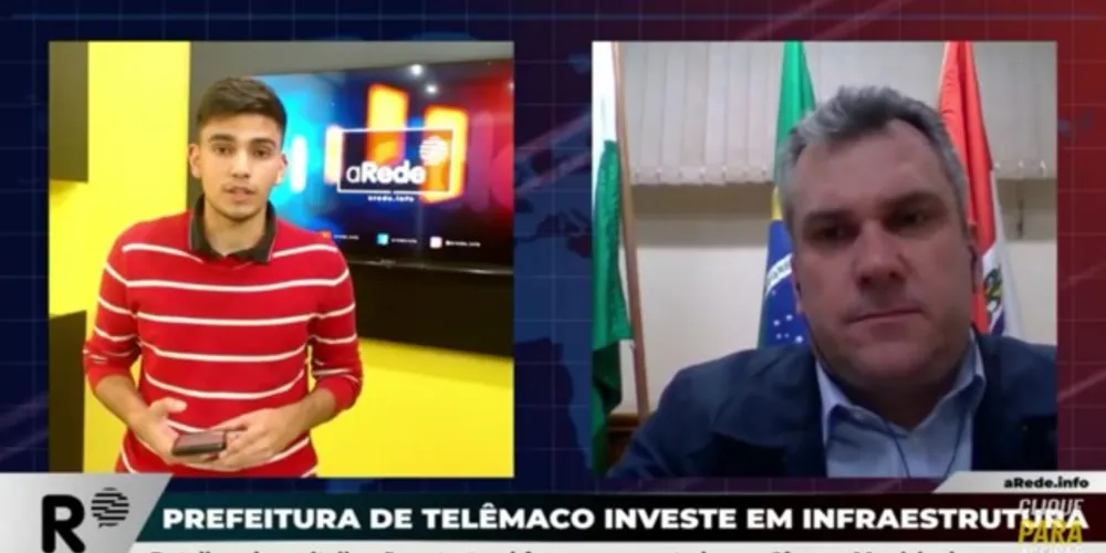 Objetivo da gestão é dar continuidade ao programa ‘Pra Frente Telêmaco’, implementado ainda 2018. Secretário Nando Matos destaca prioridades da revitalização estrutural 