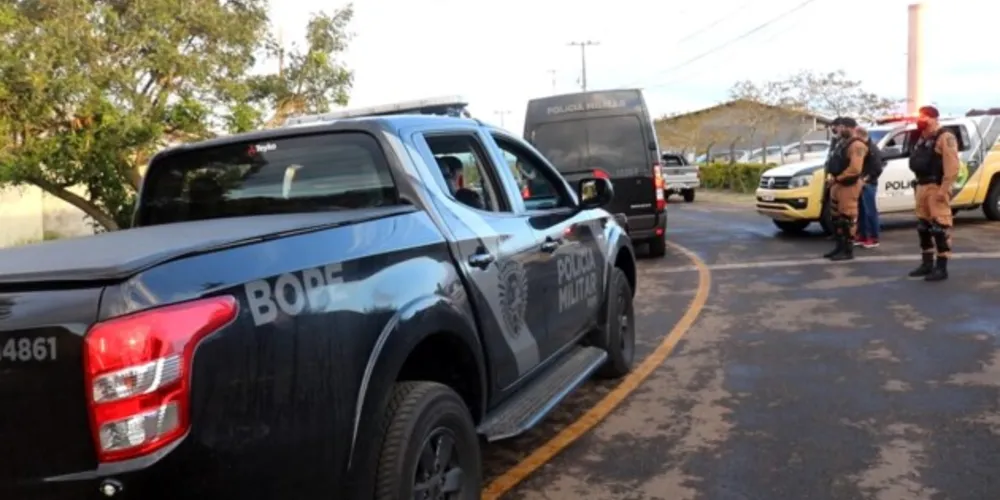 BOPE chegou há pouco na PEPG