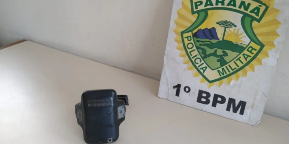 Aparelho foi encontrado na rua Almirante Barroso, no Núcleo Rio Verde