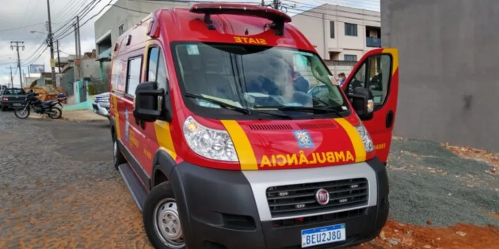 Acidente foi registrado na tarde desta terça-feira (6), em Ponta Grossa