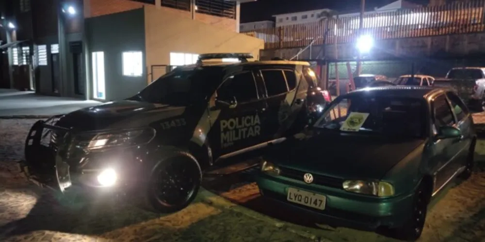 Ação policial realizada no sábado (10) também resultou na prisão de um casal