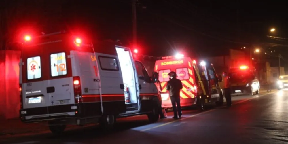 Rapaz de 35 anos foi encaminhado para a Santa Casa de Misericórdia com risco de morte