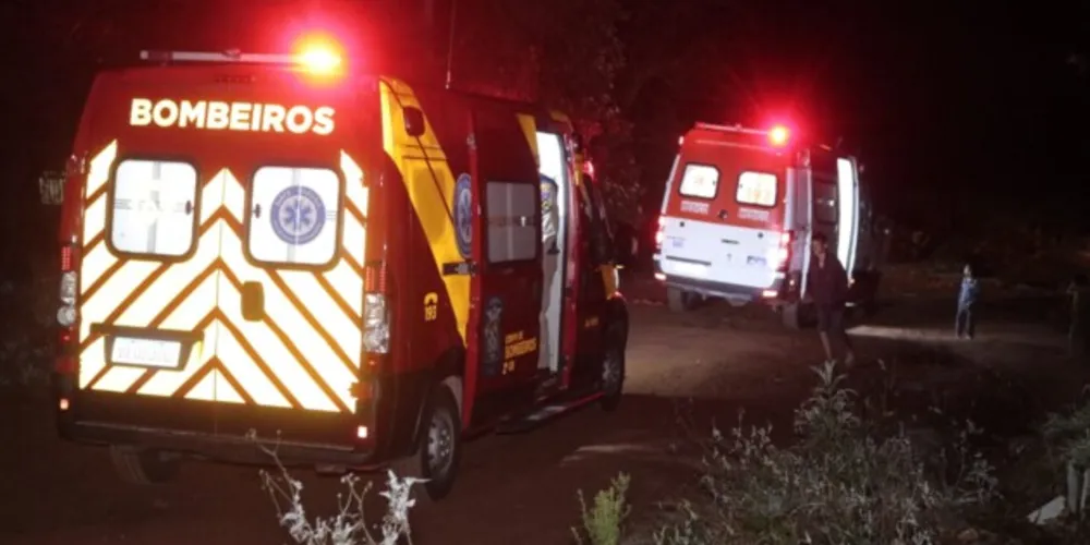Homem foi atingido com três disparos na região do abdome 