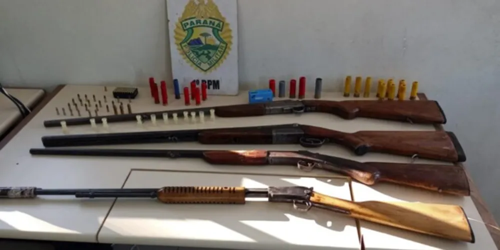 O cumprimento das diligências já prendeu dois homens pelo crime de posse e porte de arma de fogo