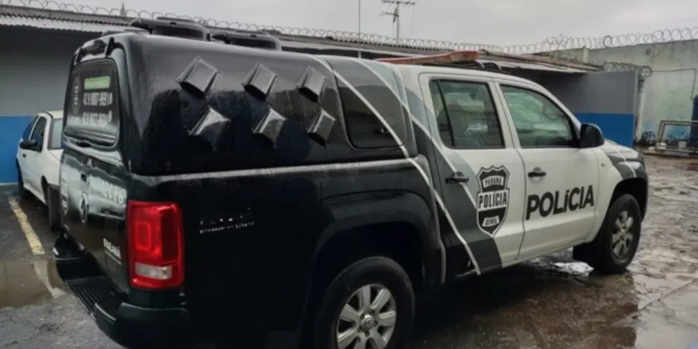 Homem foi detido no município de Ventania após ser expedido mandado de prisão, busca e apreensão domiciliar