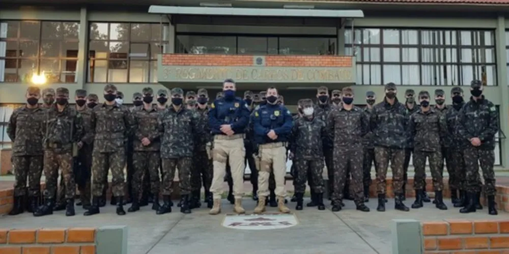 Os militares do 3° Regimento de Carros de Combate integrarão a Operação Ágata na fronteira do Estado