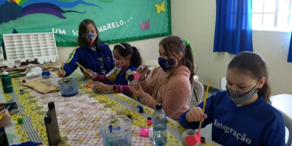 Alunos colocaram em prática o que aprenderam