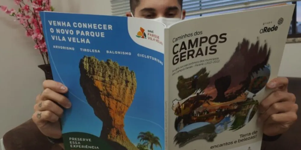 Imagem ilustrativa da imagem Caminhos dos Campos Gerais: saiba como trabalhar com o livro-anuário do Grupo aRede