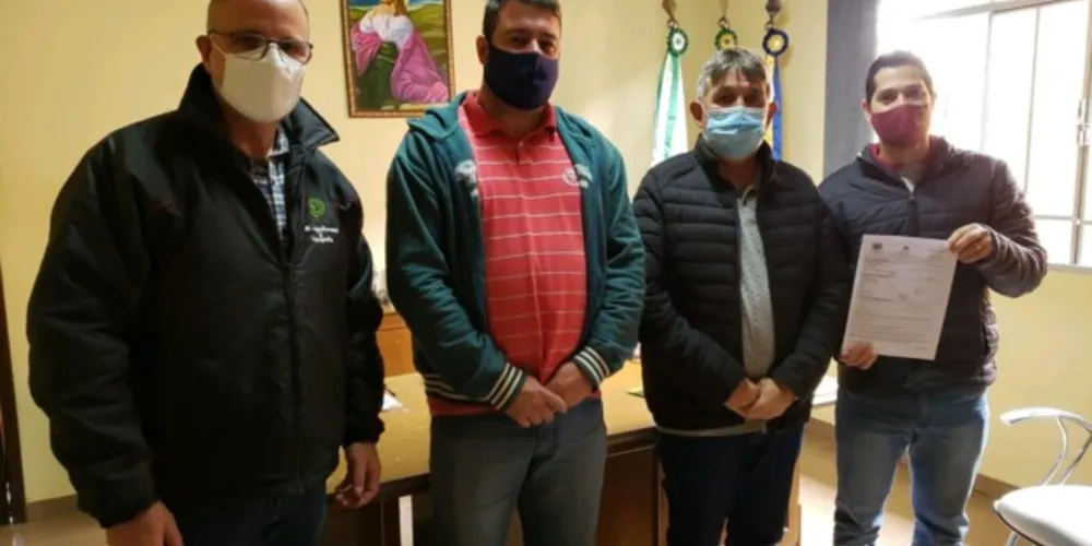 Licença de Operação IAT autoriza exploração da cascalheira situada no município. Extração deve auxiliar projetos