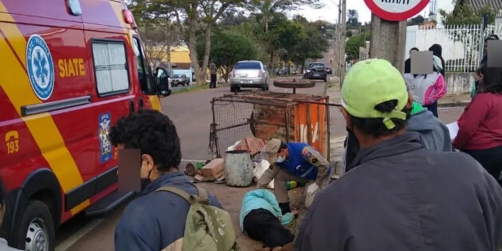 Imagem ilustrativa da imagem Com moto furtada, jovem atropela coletor em PG