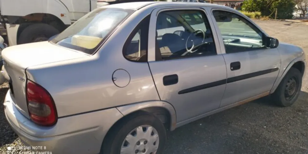 As duas pessoas detidas estavam em um Chevrolet Corsa 