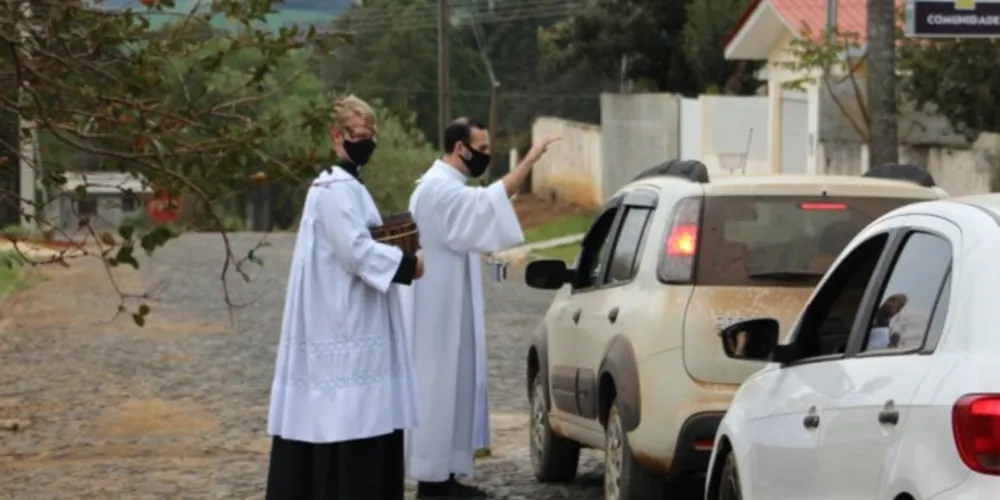 Bênção dos Veículos de São Cristóvão da Paróquia Menino Jesus