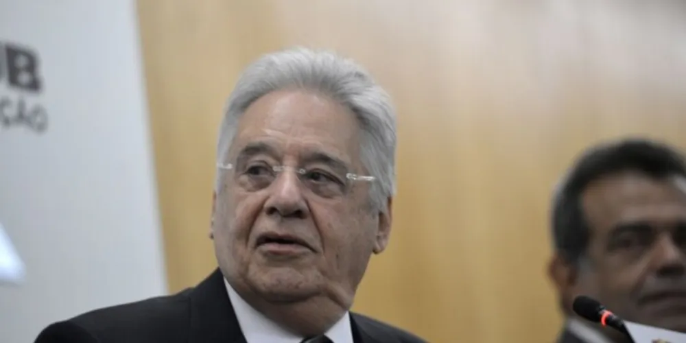 Ex-presidente do Brasil, Fernando Henrique Cardoso.