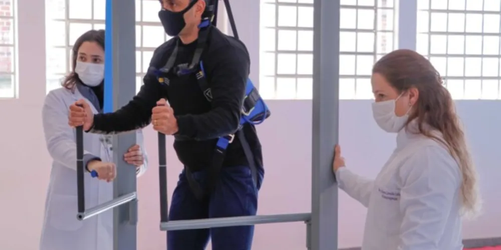 O protótipo foi desenvolvido pelo Ambulatório de Reabilitação da Universidade, e será utilizado pelos profissionais e residentes do ambulatório.