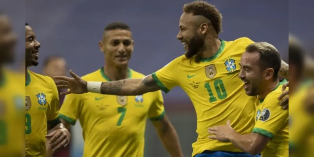  Seleção Brasileira dominou a Venezuela na etapa inicial, pressionando e mantendo o rival no campo de defesa