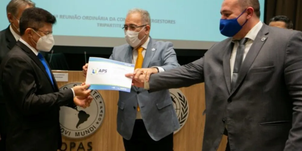 Certificação foi concedida pelo Ministério da Saúde, representado por Marcelo Queiroga