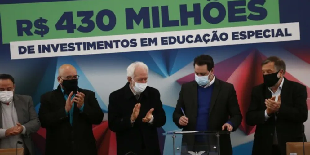 O novo acordo foi assinado nesta terça-feira (6) pelo governador Carlos Massa Ratinho Junior