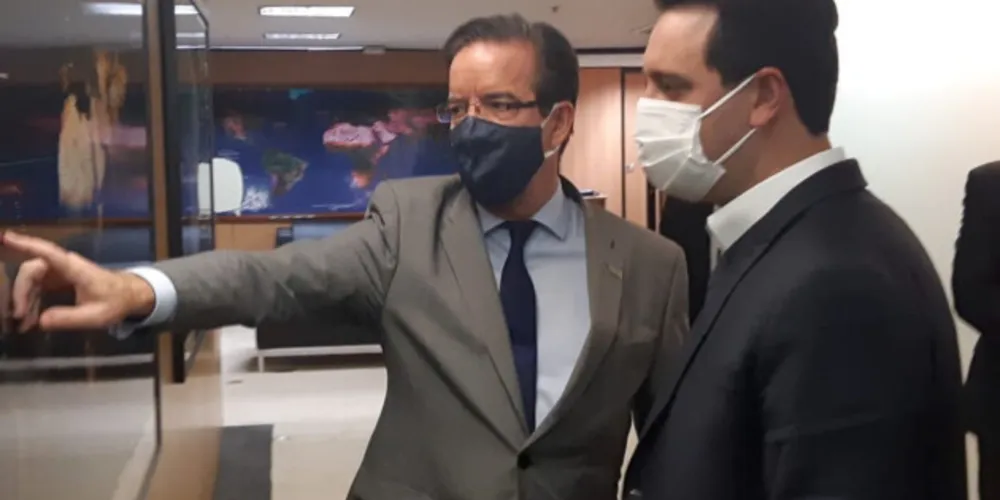 Os detalhes da permuta foram definidos pelo governador Carlos Massa Ratinho Junior 