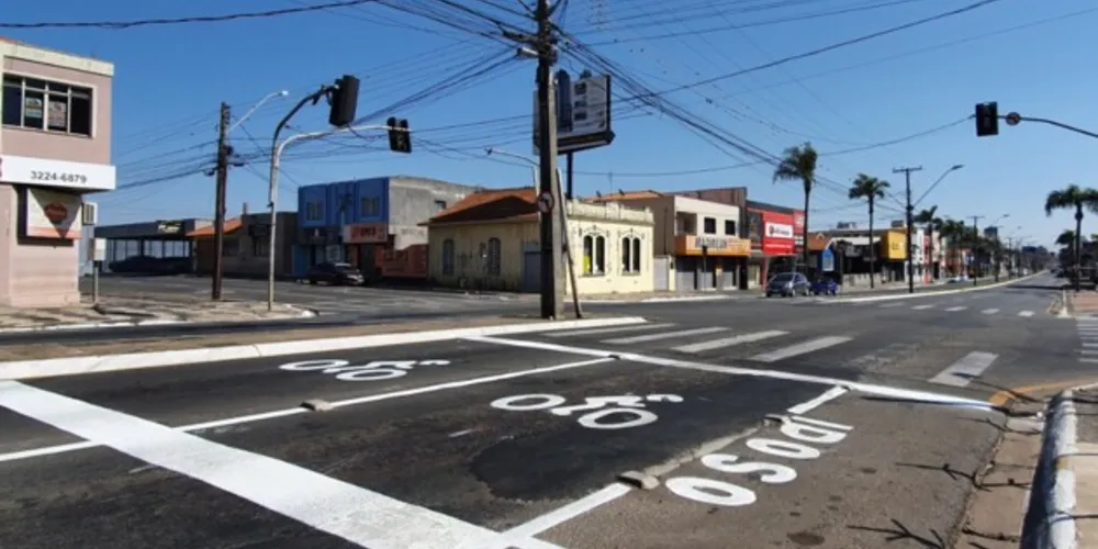 Faixas foram implantadas nos últimos dias