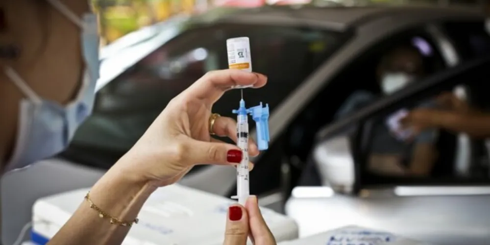 Vacinação deste público acontece na quarta-feira na Estação Arte e no Centro de Eventos 