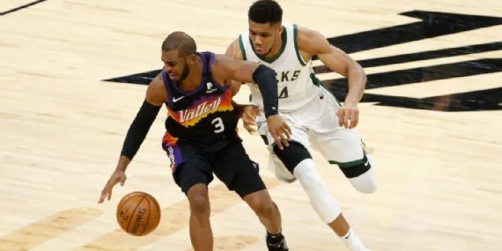 Imagem ilustrativa da imagem Finais da NBA entre Suns e Bucks começam na terça-feira