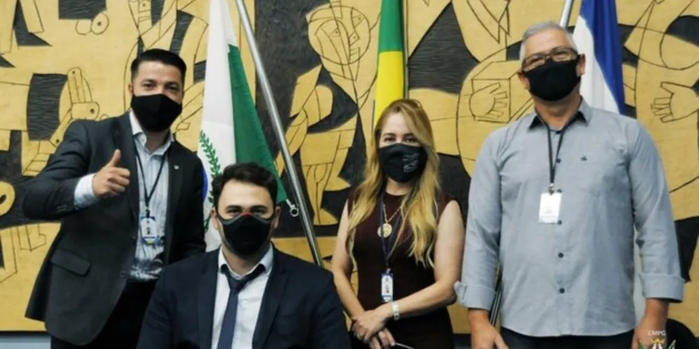 Leandro Bianco, Felipe Passos, Missionária Adriana e Léo Farmacêutico.