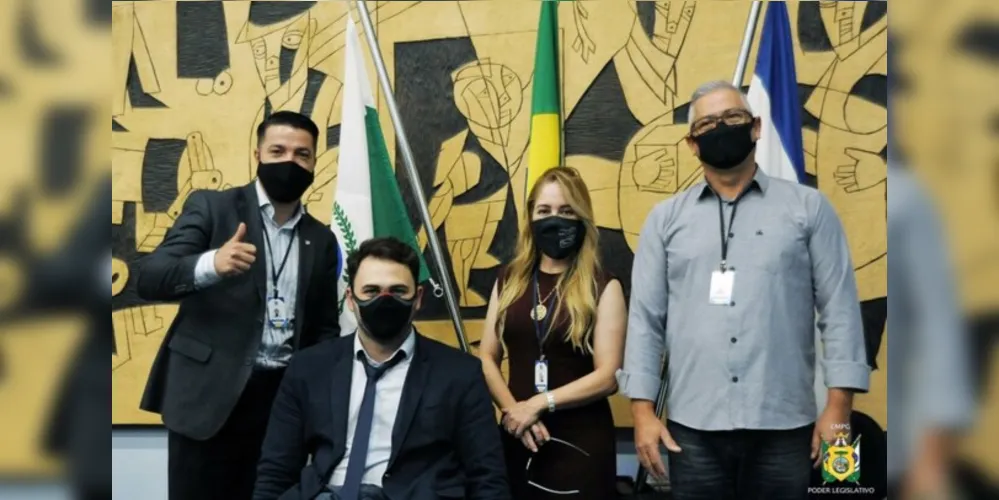 Leandro Bianco, Felipe Passos, Missionária Adriana e Léo Farmacêutico.